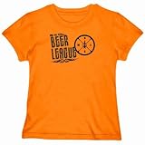 T-Shirt Woman Orange  Orienteering - Beer League / Since 1972  Sports