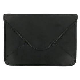 Envelope Style Leather Case Compatible with MSI Wind U100 10-Inch Mini Laptop 3 & 6 Cell Compatible (MSI Wind U100 Laptop NOT included)