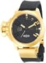 Welder Men's K24-3401 K24 Analog Gold Ion-Plated Stainless Steel Round Watch