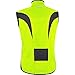 Gore Bike Wear Men's Power Windstopper Soft Shell Thermo Vest, Red/White, Large