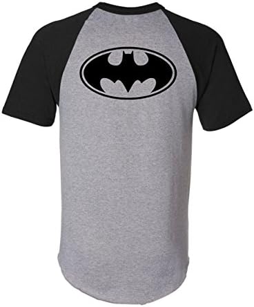 Adult Batman 3/4 Sleeve Tshirt (Large)