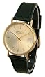 HAMILTON Men's Masterpiece Series 14 Karat Gold Watch with Leather Strap. Model: HAM-914631