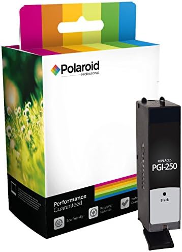 Polaroid Professional C-PGI250B-PRO Remanufactured Inkjet Cartridge Replacement for Canon PGI-250 (6497B001) (Black)