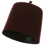 Wool Felt Fez Hat - Burgundy W40S18D