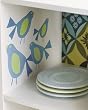 Wallies Self-adhesive Wallpaper Cutouts ( 8 Blue Birds)