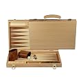 Wood Expressions Backgammon Game - Oak (15")