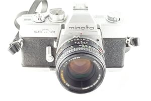 Minolta SRT 101 35mm SLR film camera