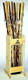 55  Douglas Fir and Walnut Laminated Discovery Hiking Staff