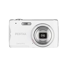 Pentax Optio P70 Digitalkamera (12 Megapixel, 4-fach opt. Zoom, 6,9 cm (2,7 Zoll) Display) wei�
