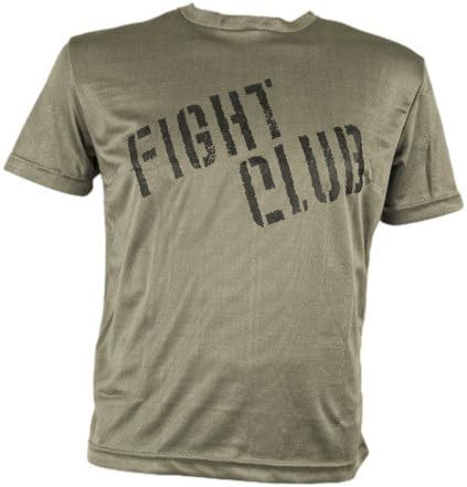 BAS-RUTTEN Fight Club Dry Fit Tee, Large