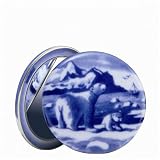 Royal Copenhagen Pocket Mirror 2010 Christmas in Greenland 3rd Edition