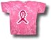 Tie Dye Mania Breast Cancer Awareness / Pink Ribbon Tie-Dye Short Sleeve T