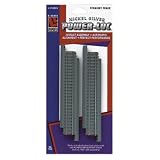 Power-Loc 5 Straight Track Track, 4 Pieces by Walthers, Inc.