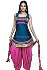 WPD2498 : Traditional Patiala salwar kameez suit.
