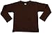 Earth Elements Little Kids'/Toddlers' Long Sleeve T-Shirt 3T Chocolate