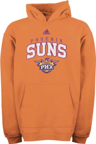 Phoenix Suns Orange Arch Logo Fleece Hooded Sweatshirt
