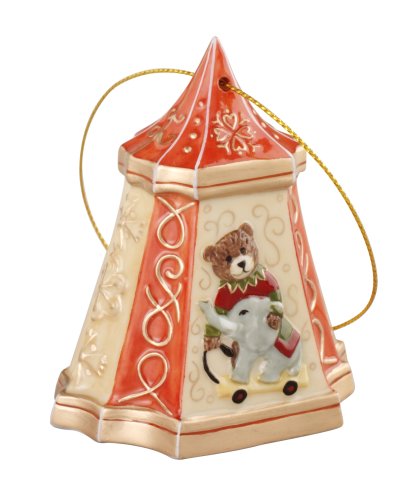 Villeroy & Boch Fantasy Ornaments Bell, Red