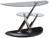 UPC 788093380154 product image for Magnussen Modesto Metal Half Moon Sofa Table | upcitemdb.com
