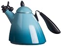 Le Creuset Ogive Enamel-on-Steel 1.7 Quart Kettle, Caribbean