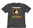 First You Pillage - Adult Charcoal S/S T-Shirt For Men