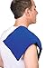 Theramed Ice Pack for Injuries - Gel Ice Pack Reusable with Straps - for Back Pain, Neck Pain, Knees, Ankles Elbows, Large, 35