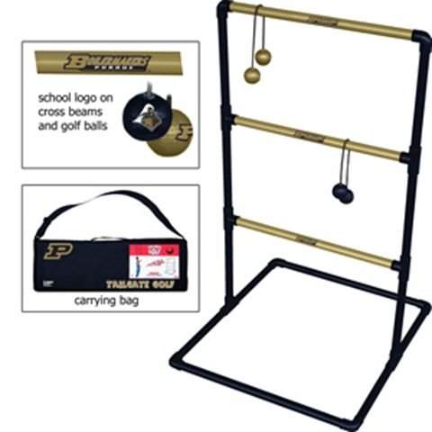 Bolo Ball Tailgate Golf Toss Game 2 Set Purdue University Boilermakers