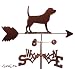 Hand Made BEAGLE DOG SIDE Mount Weathervane ~NEW~