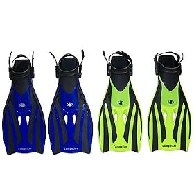 Body Glove Compeller Fins for Snorkeling and Swimming Swim Snorkel Swimmer Travel Bodyglove AUTHORIZED DEALER = FULL WARRANTY