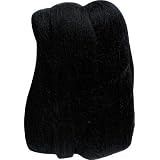 Clover Natural Wool Roving, Black