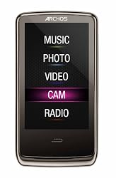 Archos 3 Cam Vision Player with Built-in Video Camera and FM Transmitter (Black)