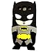 Minidandan Black 3d Cartoon Hero Batman Soft Silicone Back Case Cover Skin for Samsung Galaxy S3 I9300
