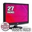 LG W2753V-PF 27-Inch Widescreen 1080p LCD Monitor (Gloss Black)