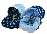 Itzy Ritzy - Infant Baby Car Seat-Whale Watching Blue (New Itzy Ritzy Color 2010)