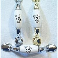 Prissy Cow Farm Animal Cabinet Pull Handle Chrome