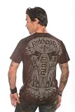 Red Chapter Death or Glory Ambigram Tattoo Shirt XL