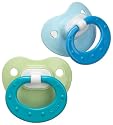 NUK Classic Silicone BPA Free Fashion Pacifier, Size 1, 2 Pack, Colors May Vary