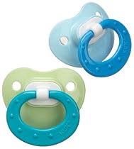 NUK Classic Silicone BPA Free Fashion Pacifier, Size 1, 2 Pack, Colors May Vary
From NUK
