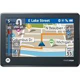 Motorola Motonav TN565T 4.3-Inch Widescreen Bluetooth  Portable GPS Navigator with Lifetime Traffic