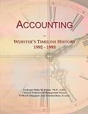 Accounting: Webster`s Timeline History, 1992 - 1993