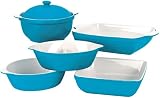 Ethos Aldo Zilli Azzuro Blue Oven to Table Set, 5 Piece  from Ethos