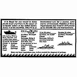 Transfer Monogram Company Marine Anti Dump Plaque
