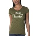 Merona V-Neck Slub Tee - Olive/Argentina XXL