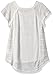 Beautees Girls' T-Shirt with Infinity Scarf