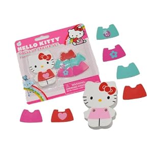 Hello Kitty Sanrio Dress Up Eraser