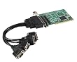 StarTech.com 4 Port PCI RS232 Serial Adapter Card with 16550 UART (PCI4S550)