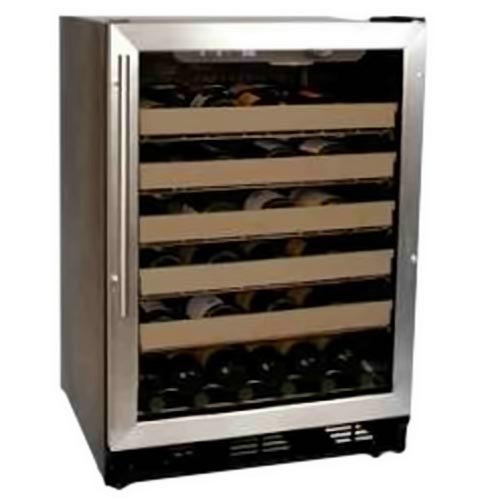 Haier HVCE24CBH Built-In or Freestanding 50-Bottle Wine Cellar with LED Display