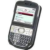 Palm Treo 500V Leather Sleeve Case (Black)