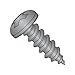 #6 x 3/4" Type AB Self-Tapping Screws/Phillips/Pan Head/Steel/Black Zinc (Carton: 10,000 pcs)