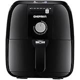 Chefman RJ38 Express Air Fryer with Rapid Hot-Air Technology, Black