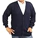 Cardigan Alpaca Vneck Buttons and Pockets NAVY BLUE
